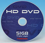 Toshiba 51GB HD DVD-ROM Disc