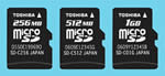 Toshiba microSD Memory Cards