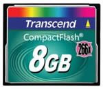 Transcend 8GB 266X Ultra-Speed CompactFlash