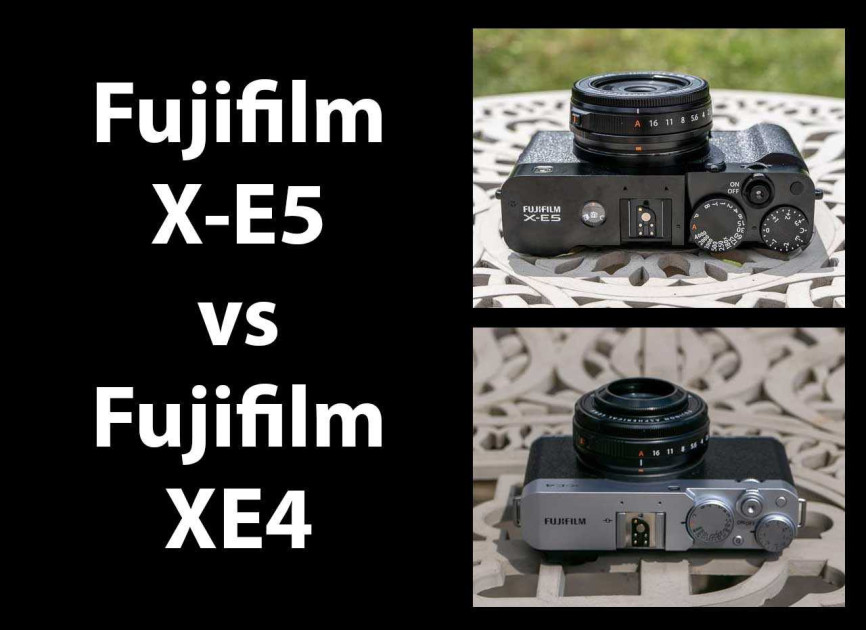 Fujifilm X-E5 vs Fujifilm X-E4 – Which is Higher?