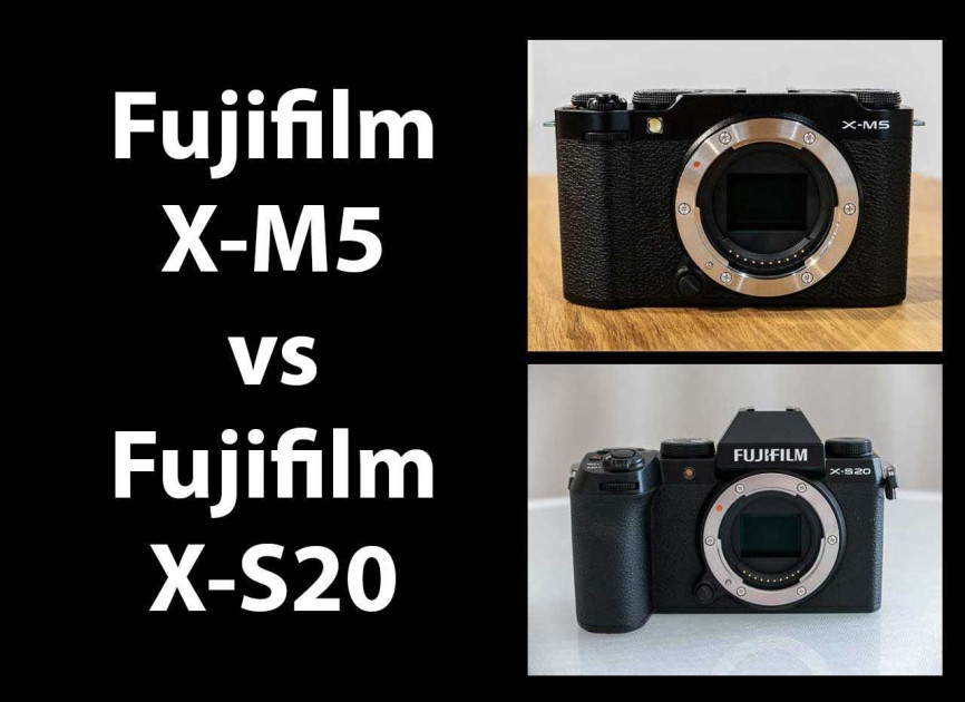 Fujifilm X-M5 vs Fujifilm X-S20 – Which is Higher?