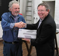 David Bailey Receives His E-1