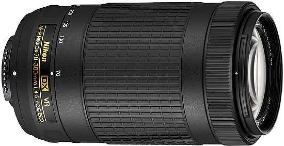 Nikon AF-P Nikkor 70-300mm f/4.5-5.6E ED VR Telephoto zoom