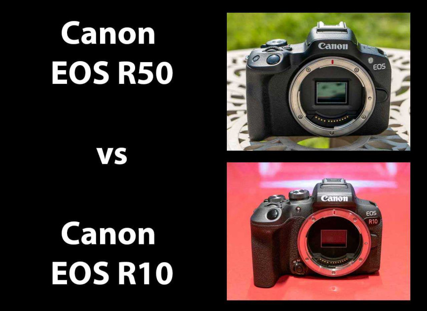 Canon EOS R50 vs R10 - The 10 Main Differences - Mirrorless Comparison