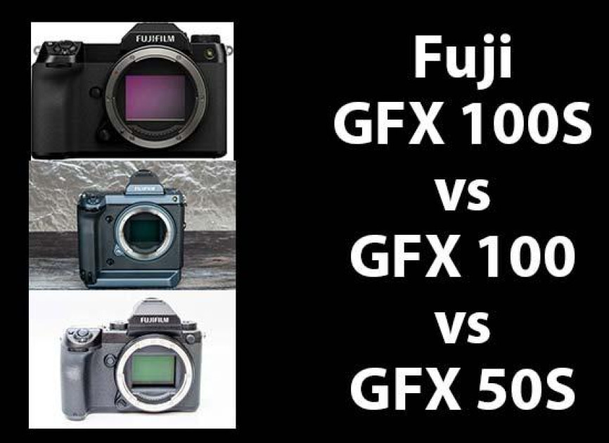 Fujifilm GFX 100S vs GFX 100 vs GFX 50S Head to head Comparison