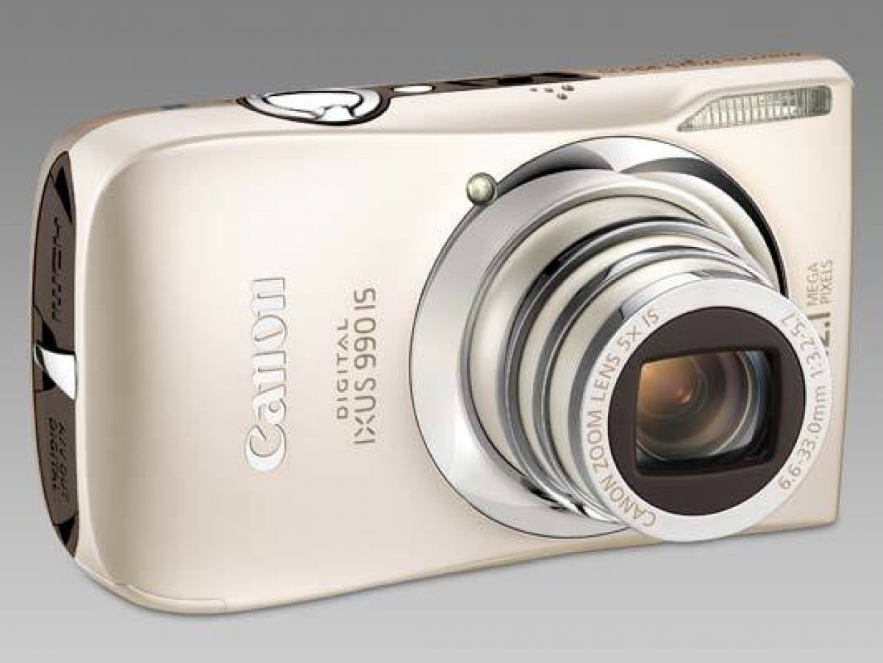 Canon IXUS 990 IS Silver Appareil photo compact numérique 12,1 Mpix Zoom Optique 5x Ecran LCD 3 Argent 