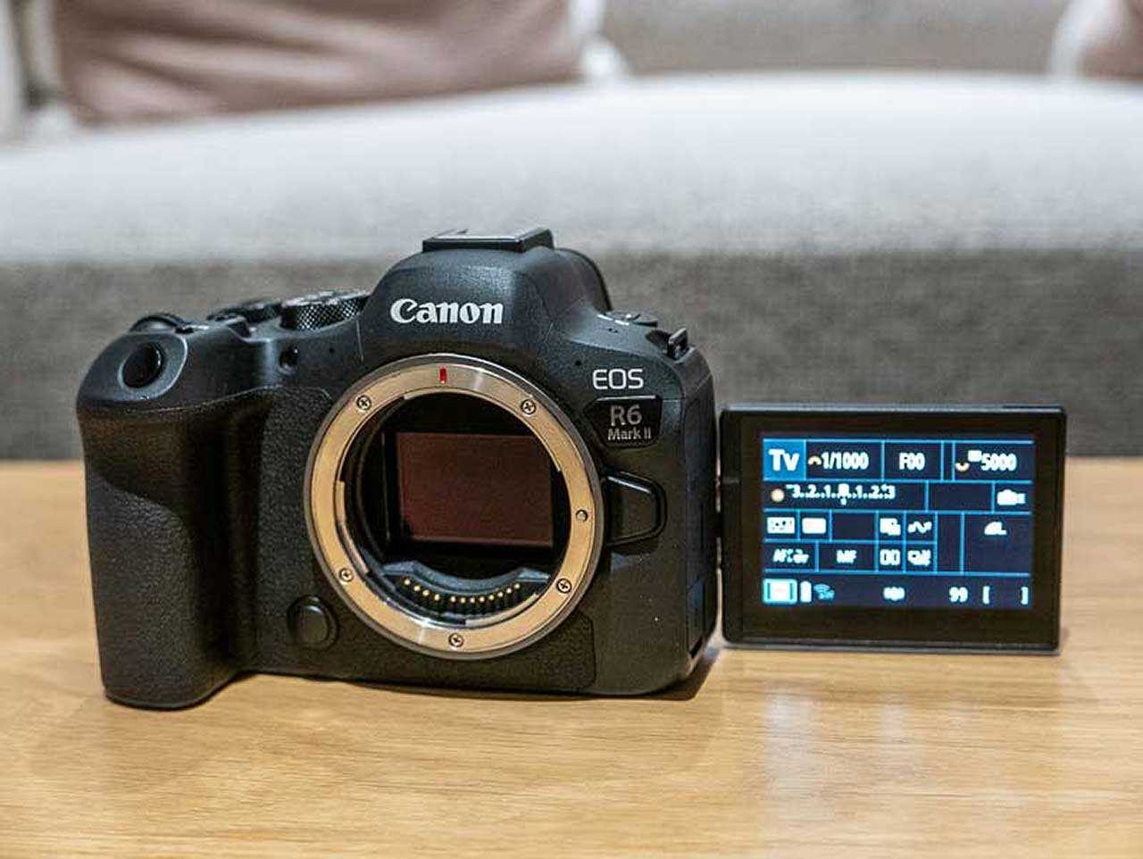 CANON EOS R6 Mark II Cámara Mirrorless Body, Cámara Evil Full