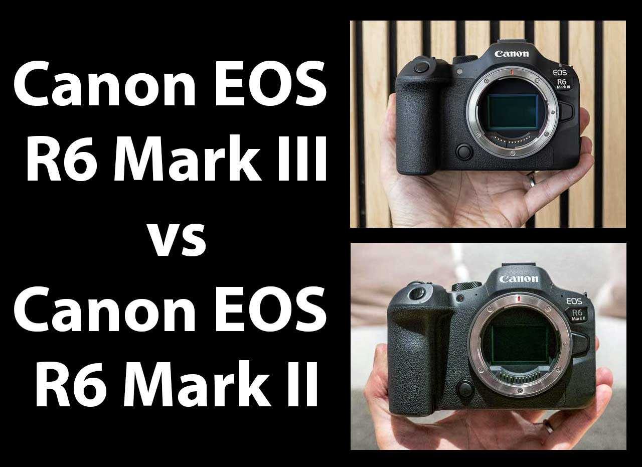 Head to head Canon R6 III vs R6 II