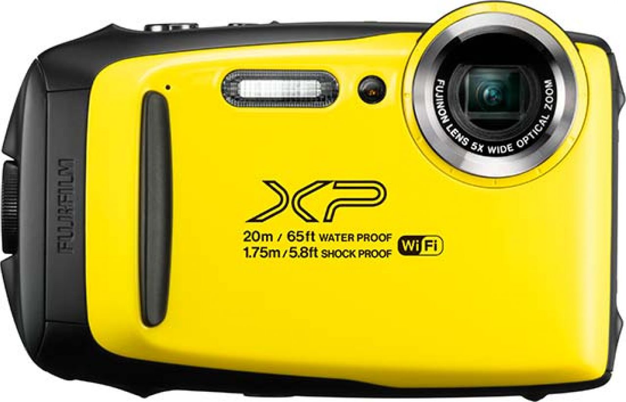 Fujifilm FinePix XP130 Waterproof Digital Camera w/16GB SD Card Silver 