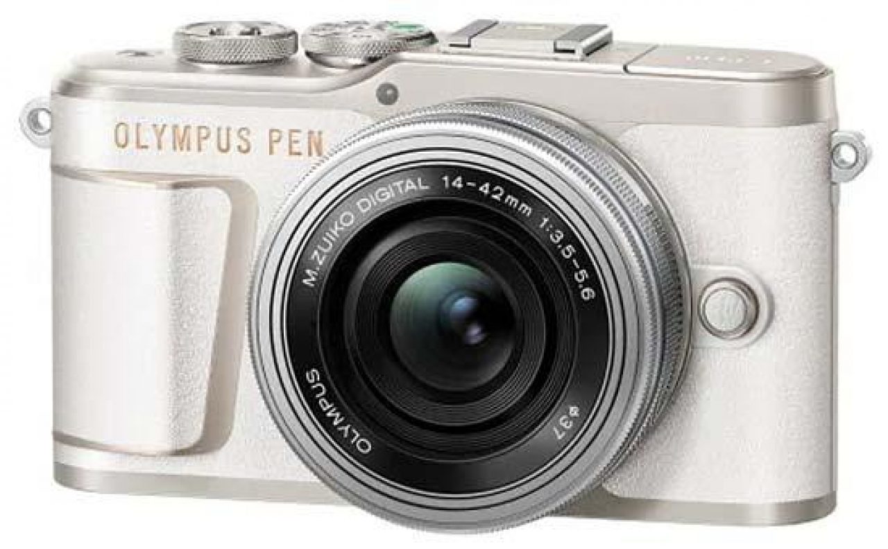 Olympus PEN E-PL10 Mirrorless Camera & Olympus ED M. 14-42mm f/3.5-5.6 EZ  Lens