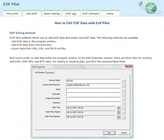exif pilot portable exif pilot portable