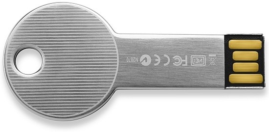 LaCie IamAkey USB Flash Drive Disc 32GB Waterproof Metal Key Design