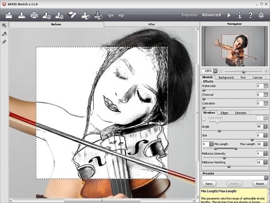 pencil sketch program