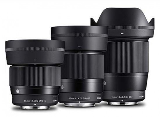 Sigma 16mm 30mm And 56mm F1 4 Dc Dn Lenses For Canon Ef M Mirrorless Cameras Photography Blog