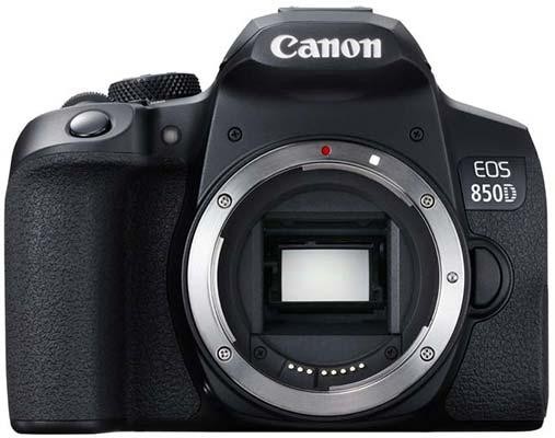 Canon EOS 850D DSLR Camera, 24 Megapixels, 7fps Burst Shooting, 4K Video