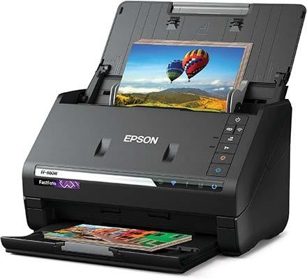 Epson FastFoto FF-680W Scans One Photo Every Second