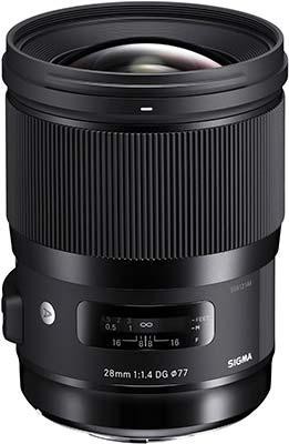 Sigma 28mm F1.4 DG HSM Art