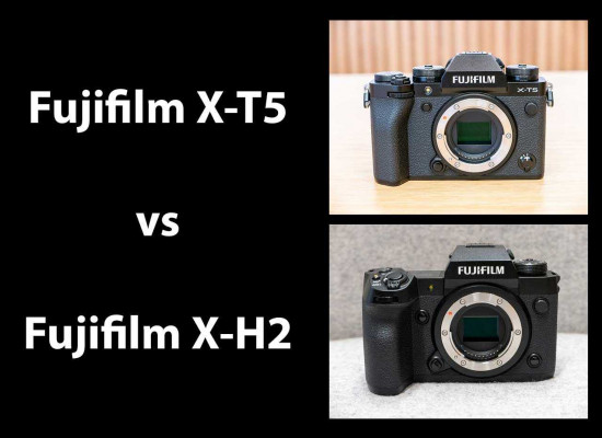Fujifilm X-T5 vs X-H2 - Head-to-head Comparison