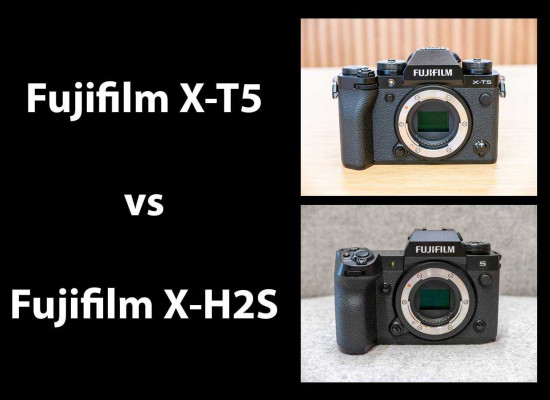 Fujifilm X-T5 vs X-H2S - Head-to-head Comparison