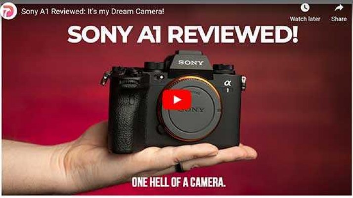 Sony A1 Reviews on YouTube