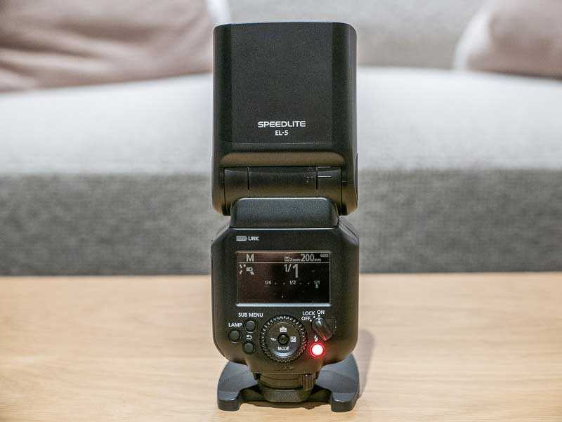 Canon Speedlite EL5 Handson Photos Photography Blog